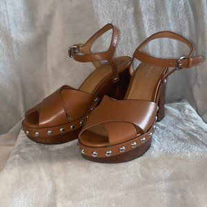 Coach platform shoes